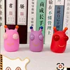 Vegetable worm staring eyes-4 colors-8cm