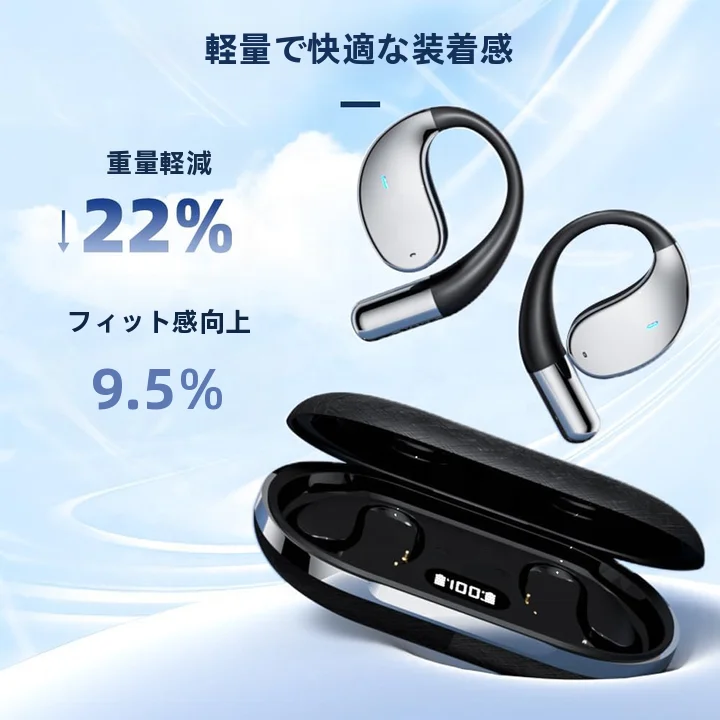 YYK Q39 AI Language Translator Earbuds for 144 Languages