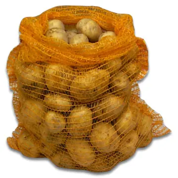 PE PP Raschel Mesh Net Bag For Fruit Vegetable Potato Packing