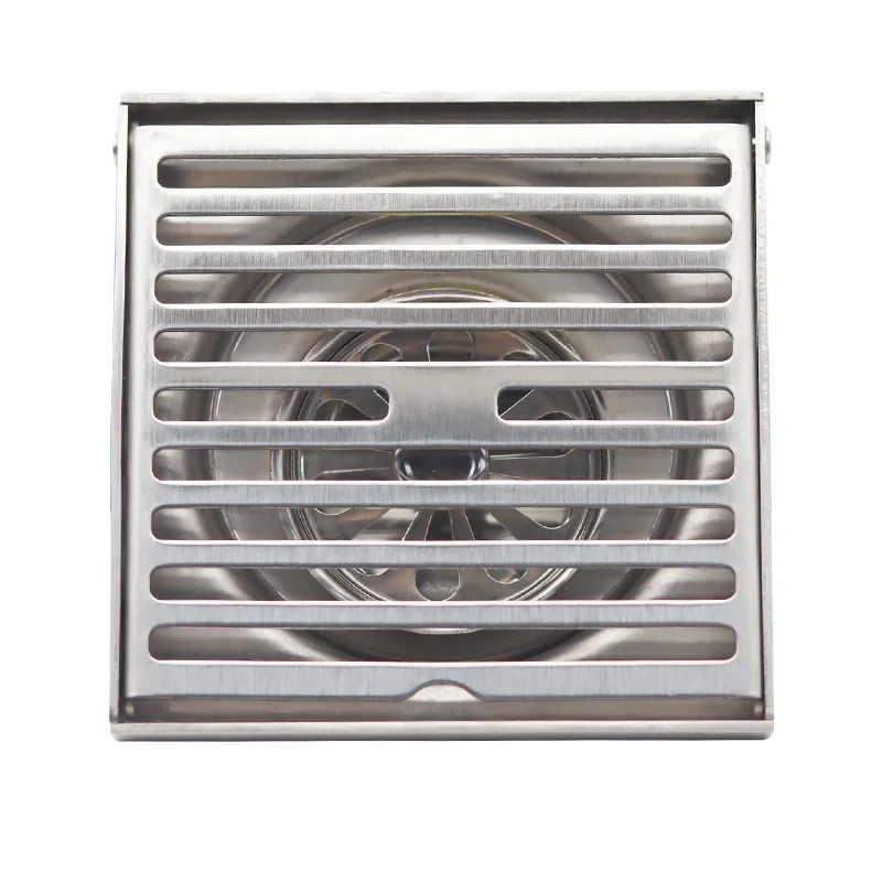 Factory Direct Linear Shower SS Floor Drain Trap  Grates Mondeway