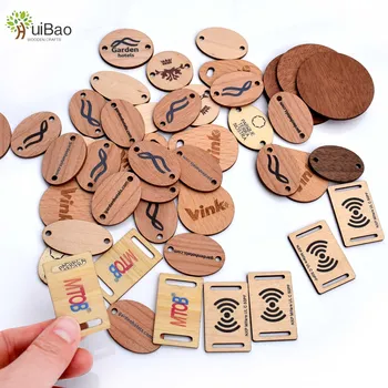Custom wholesale NFC RFID Wooden tag nfc keychain Wristband Tag Wooden business card hotel access card