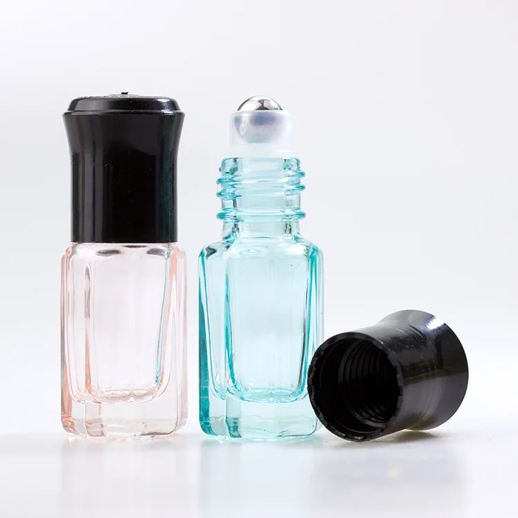 Fdit Flacons de parfum à bille en verre Flacon de parfum rechargeable à bille Flacons à rouleaux