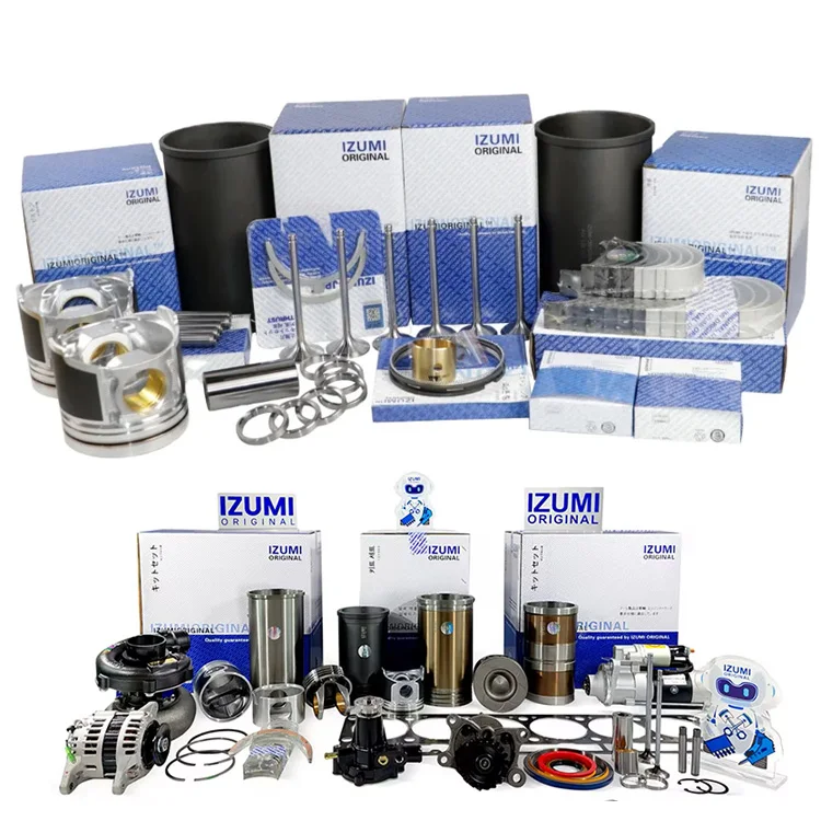 IZUMI ORIGINAL 4TNV84 4TNV84T 4TNE84-1 4TNE84-2 4TNE84-3 Overhaul Rebuild Kit Diesel Engine Parts For YANMAR