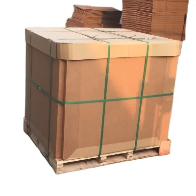 1000L Paper IBC for Bulk Wine Transport Liquid Packaging Boxes IBC Tank  Totes with Liner Bag