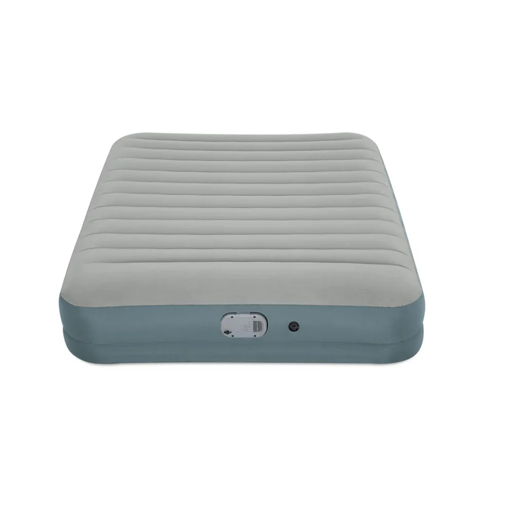 Bestway 69078 Alwayzaire Fortech Air Mattress Queen With Removable Rechargeable Pump Air Bed