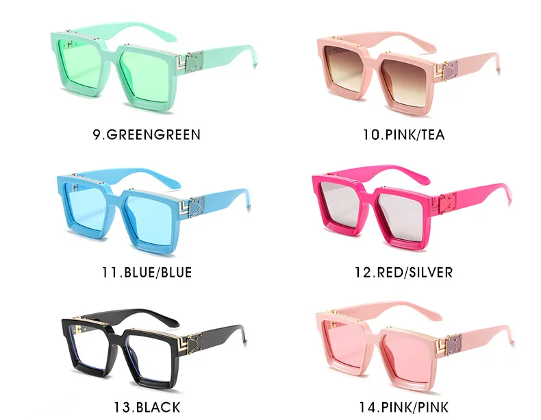 Millionaire Glasses Pink