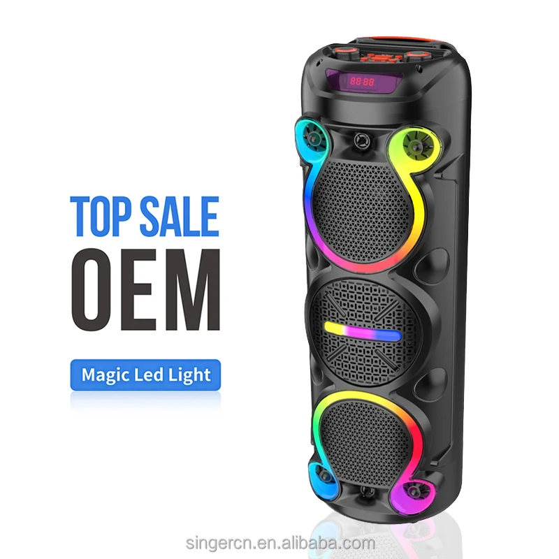 ZQS6302 Portable Bluetooth Speaker - 6 Inch Big TWS Party