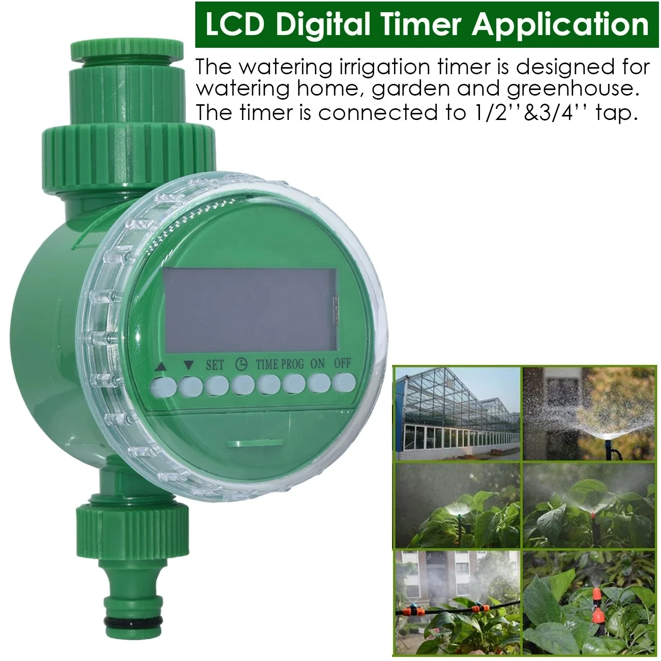 Automatic Watering System Kit Timer Controller DIY Mist Spray Cooling for Potted Plants Drip Irrigation Kit