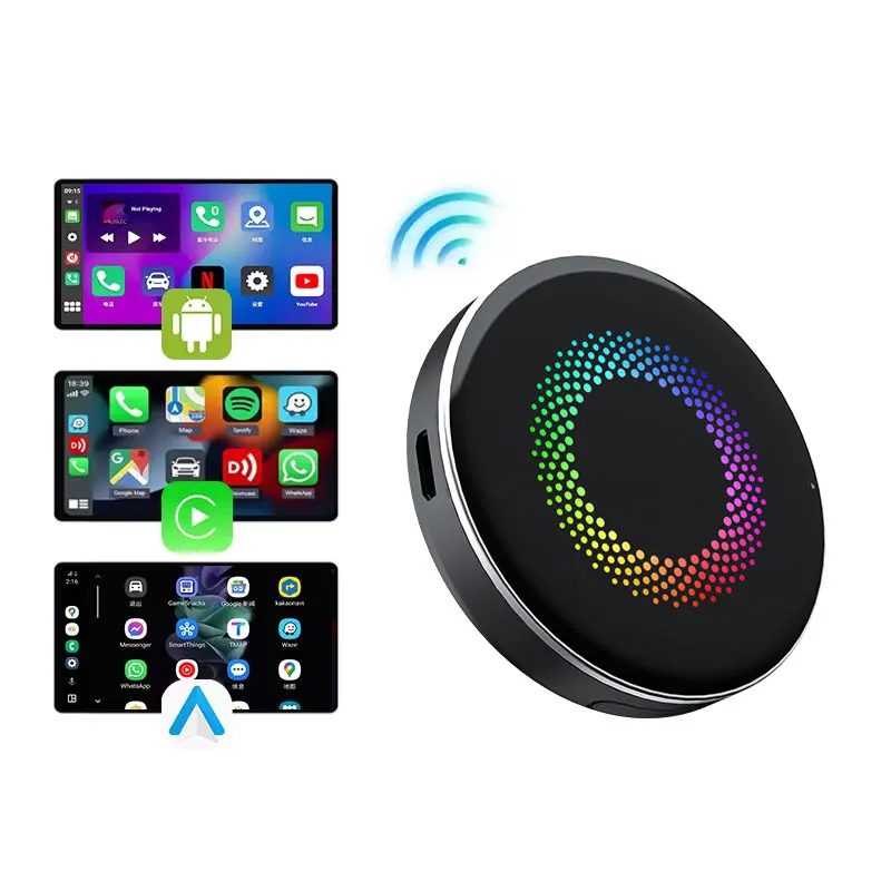GT7 Carplay Ai Box - Smart Box with Android Auto, 4G/64G & TF Card