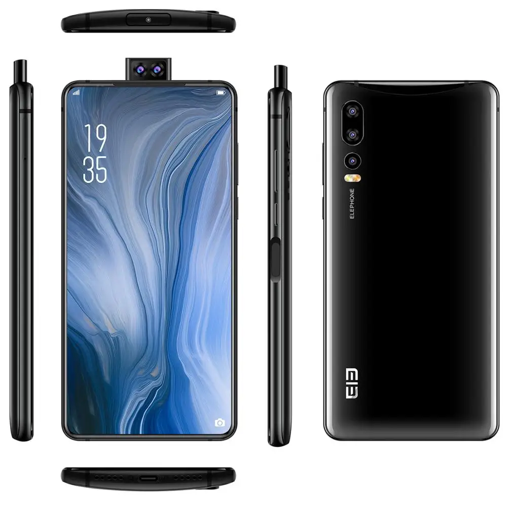 Elephone U2 - Full Screen Pop up Camera 16MP Triple Camera