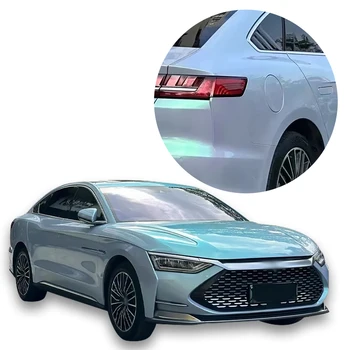 Factory direct sales 1.52*17M Far peak blue charm green bright film PPf car packaging vinyl roll gloss color-changing film