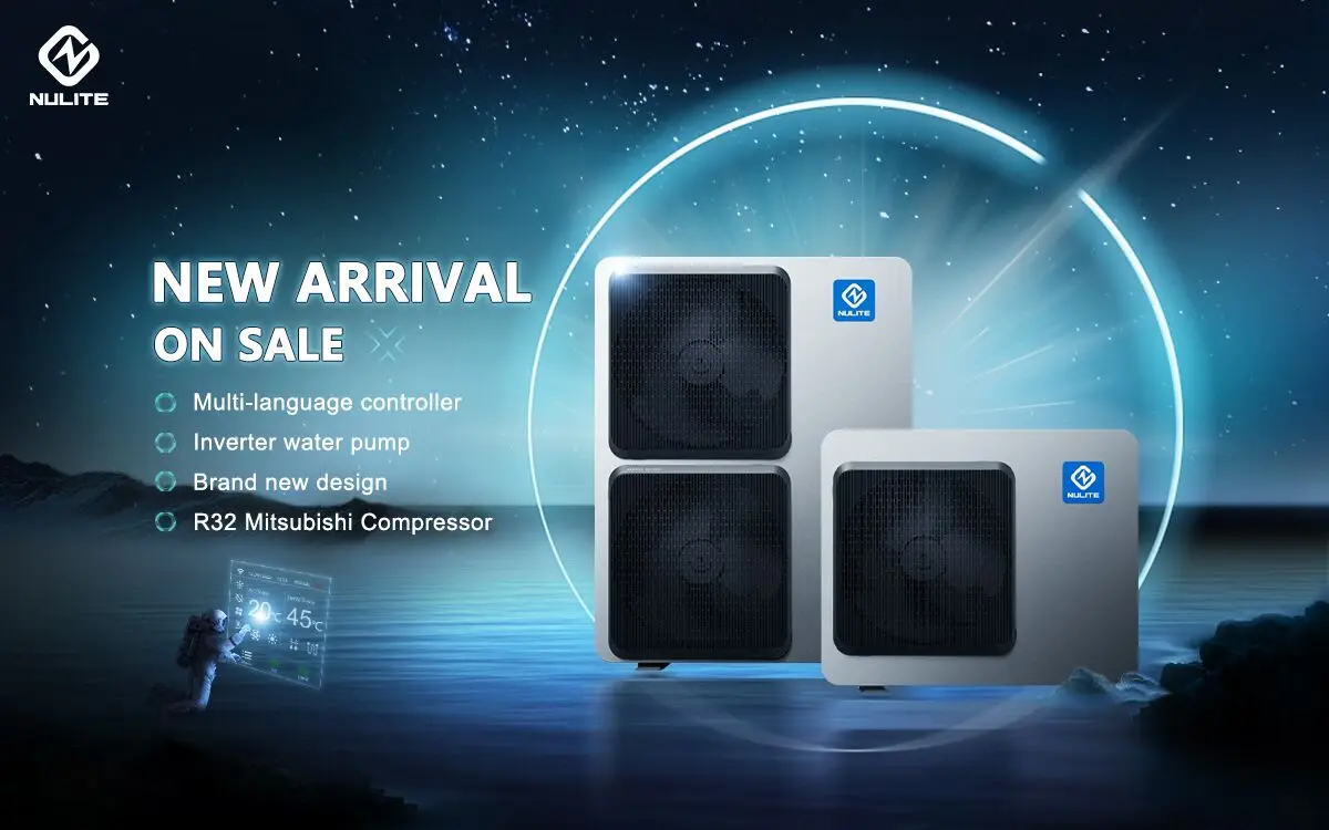 OEM Commercial 30kw 40KW Monoblock Dc Inverter R32 Heat Pump Water ...