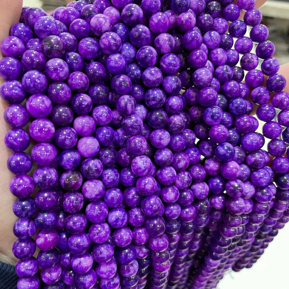 new sugilite beads gemstone purple beads