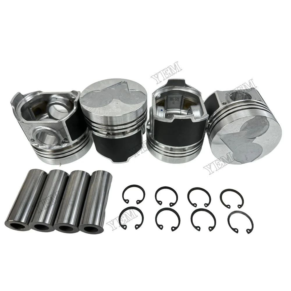Piston +0.5 H1640-21100 16427-21113 Fit for Kubota V1903 Engine
