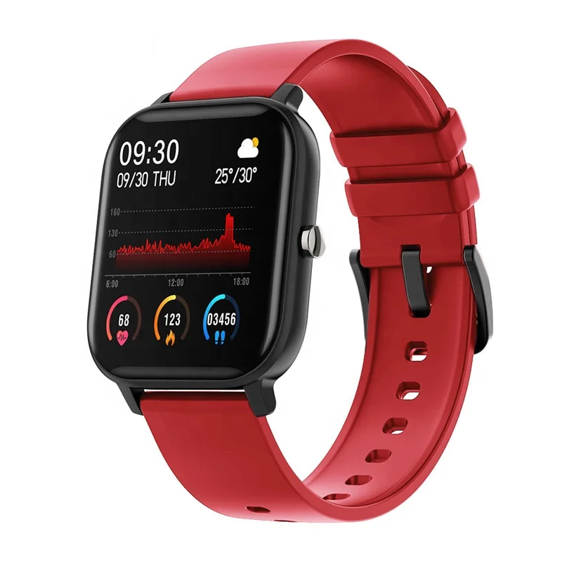 
Смарт-часы Новые поступления 2021 TFT цветной экран 240*240 Смарт-часы GT168 P8 P9 