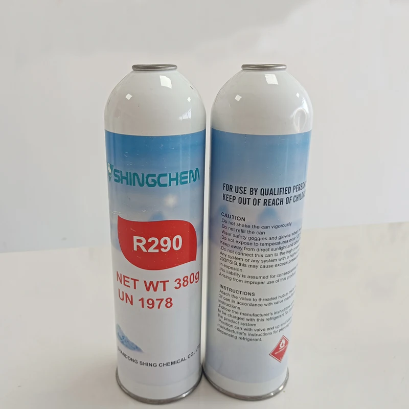 99.9% R290 Refrigerant Gas 200g 100g 400g - R290 R600a Refrigerant HC ...