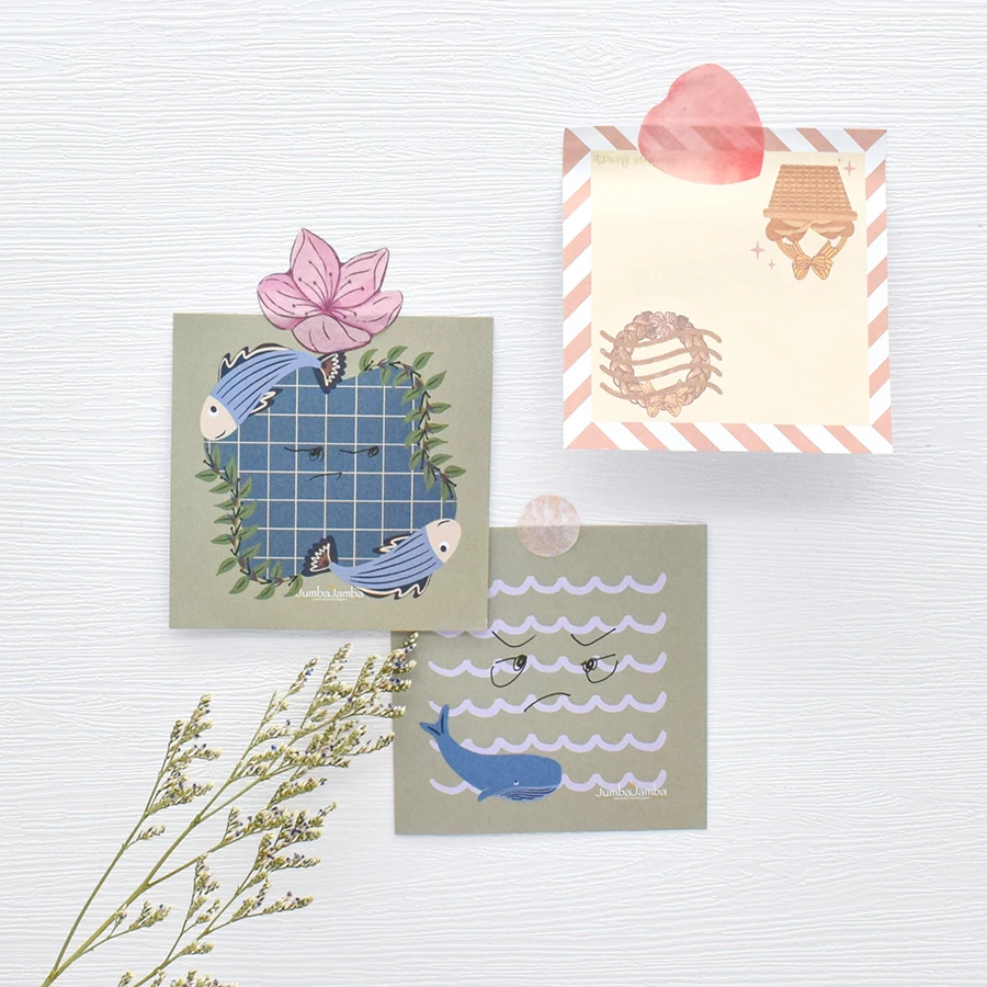 Custom Creative Colorful Printing Paper Pad Notepad Sticky Note Notepad ...