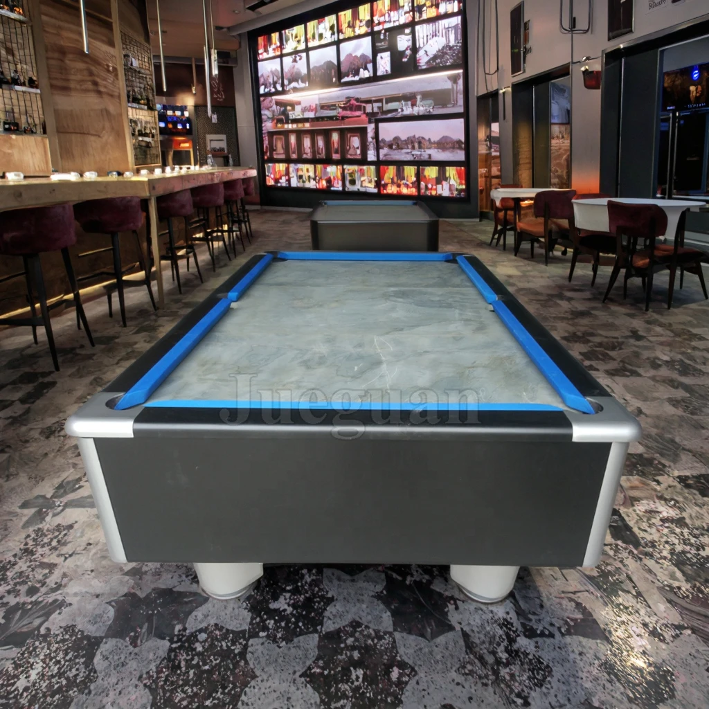 7피트 8피트 원목 고급 당구대 코인 운영 가정용 9볼 및 8볼 토너먼트급 슬레이트 베드 당구대 판매