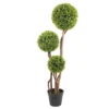 Artificial Triple Ball Boxwood Topiary Tree 120 cm