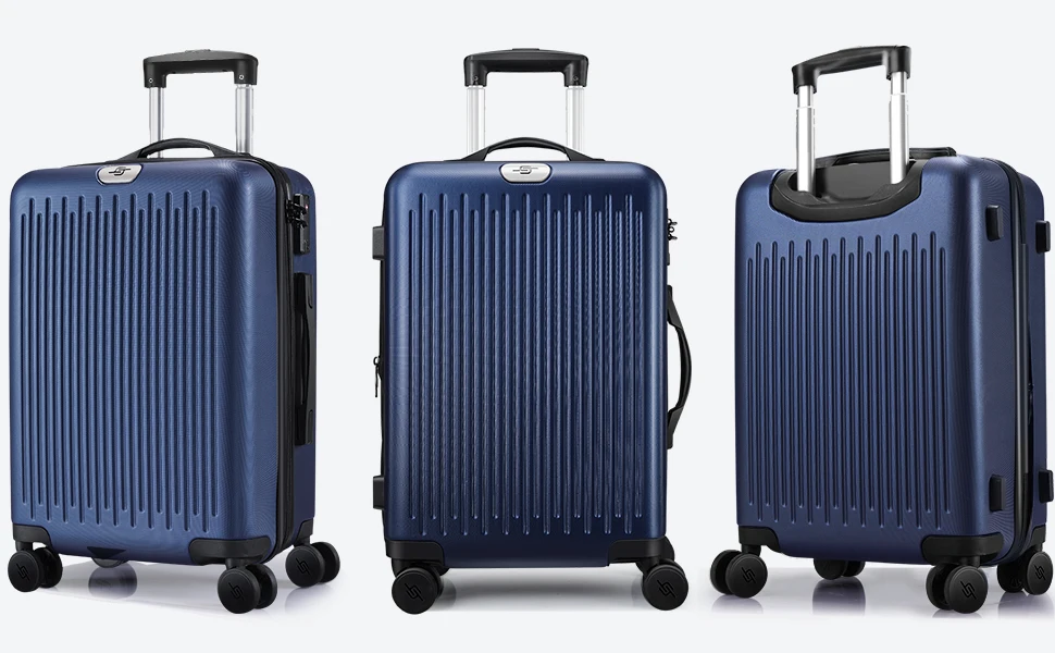 Travel Suitcase 3 Piece Trolley Luggage Set Luggage Factory Wholesale