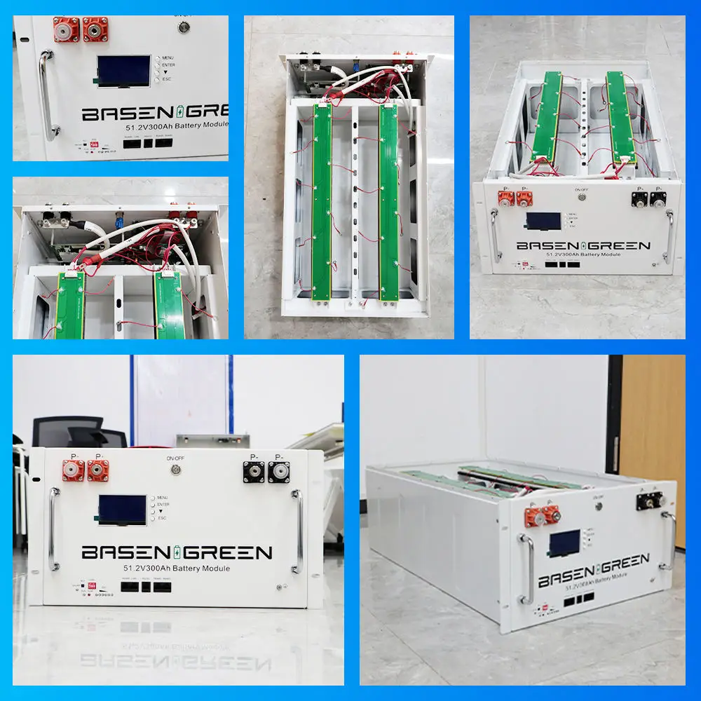 Basen 48V 280 Diy Kit Lifepo4 Battery Box for Home Solar System 15Kw 20Kw 48V 200AH 230AH 280AH 320AH Lithium Battery Case