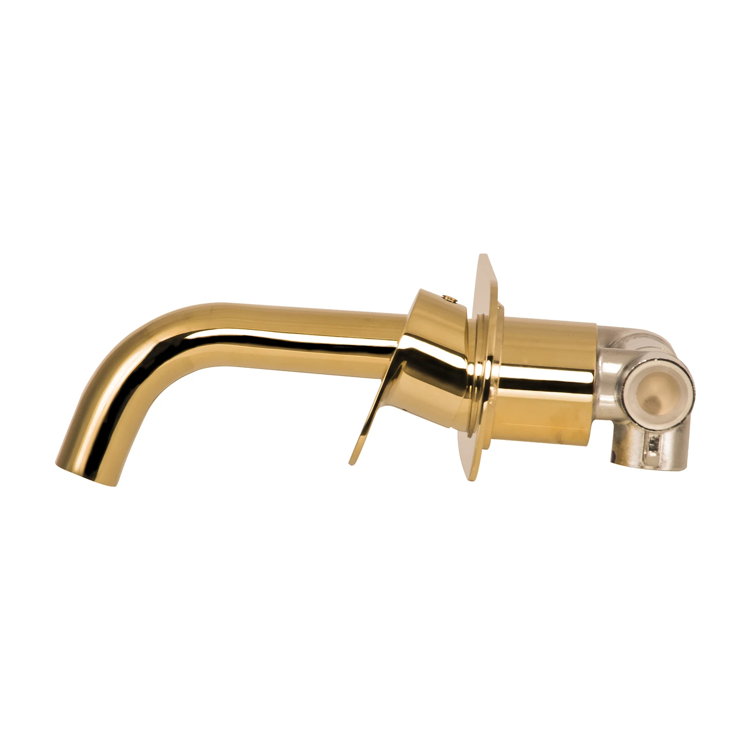 Modern Brass Wall-mounted Basin Tap - Black  supplier