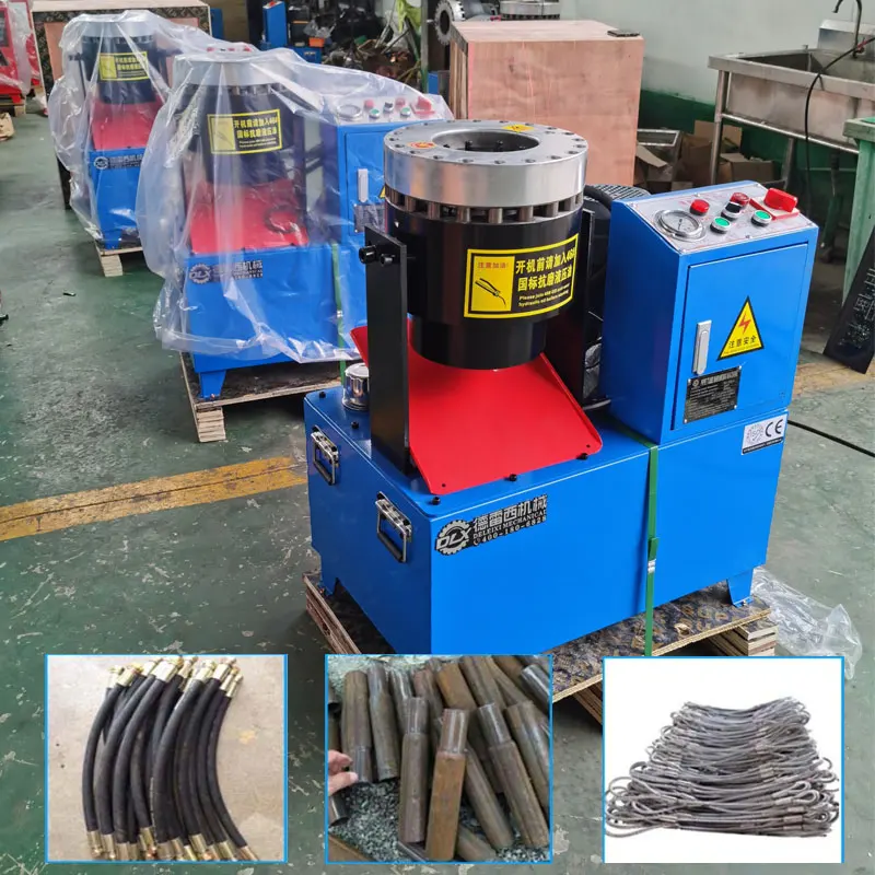 Steel Tube Pipe End Forming Machine Pipe Head Reduce Diameter Joints Pressing Pipe Shrinking Machine Tube Reducing Machine