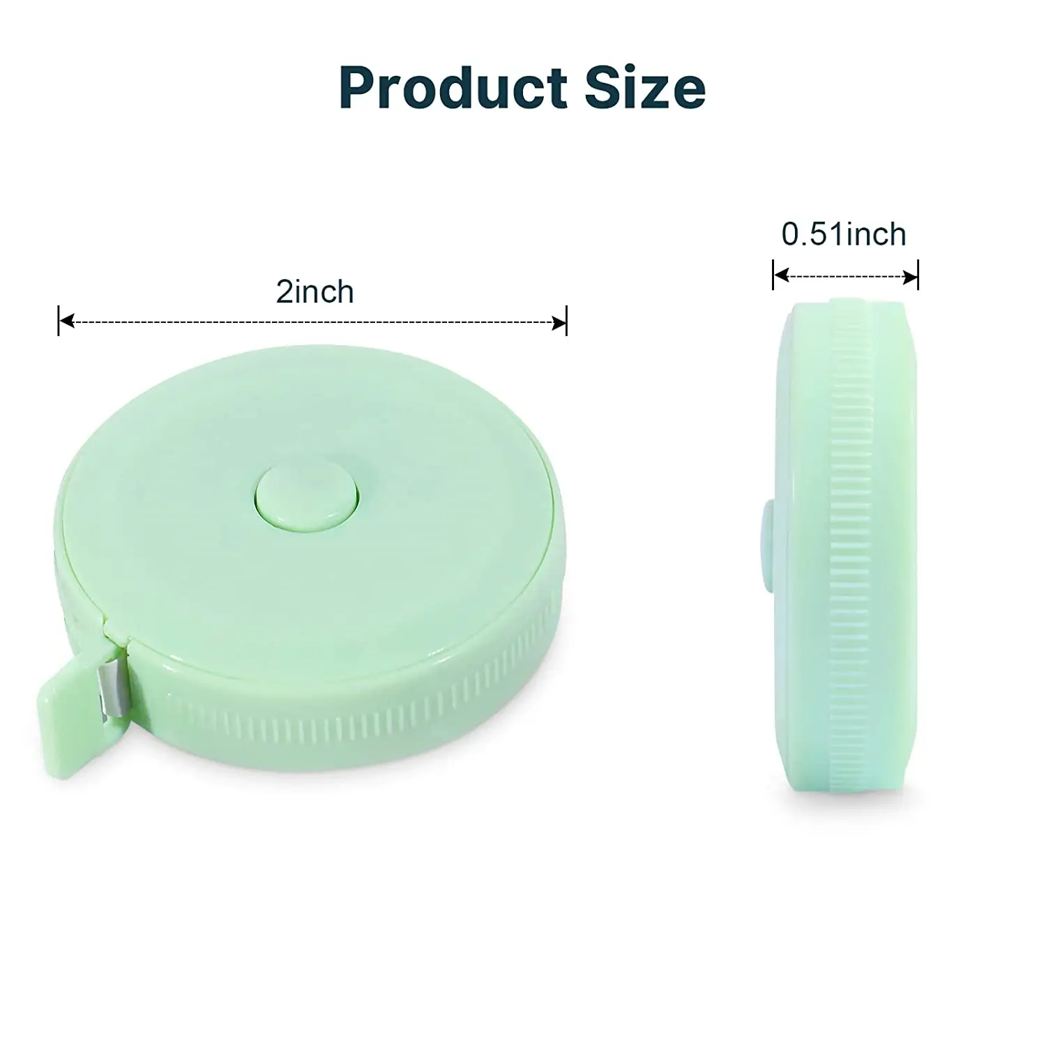 Двусторонняя мягкая рулетка Гибкая Рулетка для измерения тела швейная портных тканевая линейка с точными