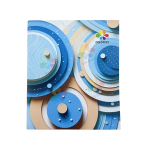 Custom Printed Saddle Stitch Exercise Book with Flexible Cover Design Inner Paper Thickness and Page for School or Office Use