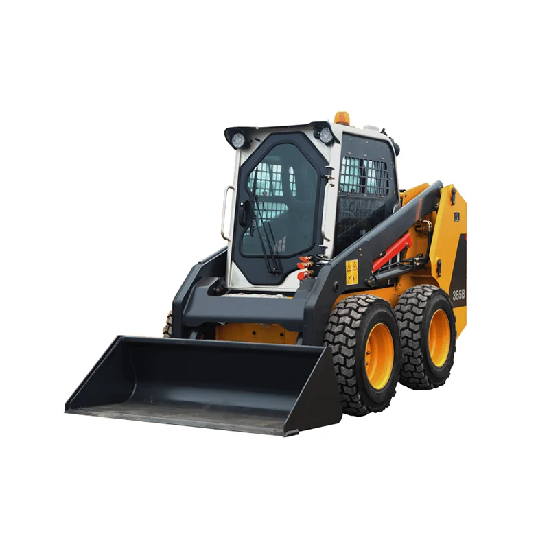 Mini Skid Steer Loader XC740K Operating Weight 3T Mini Loader With Rated Load 850KG