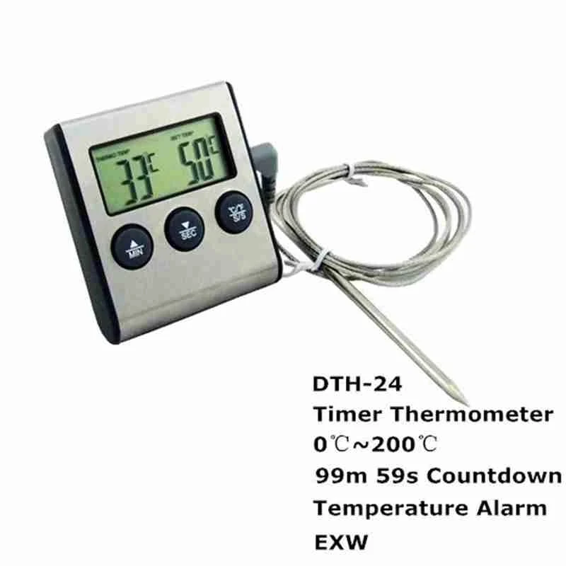 Tp700 Digital Remote Wireless Food Kitchen Oven Thermometer