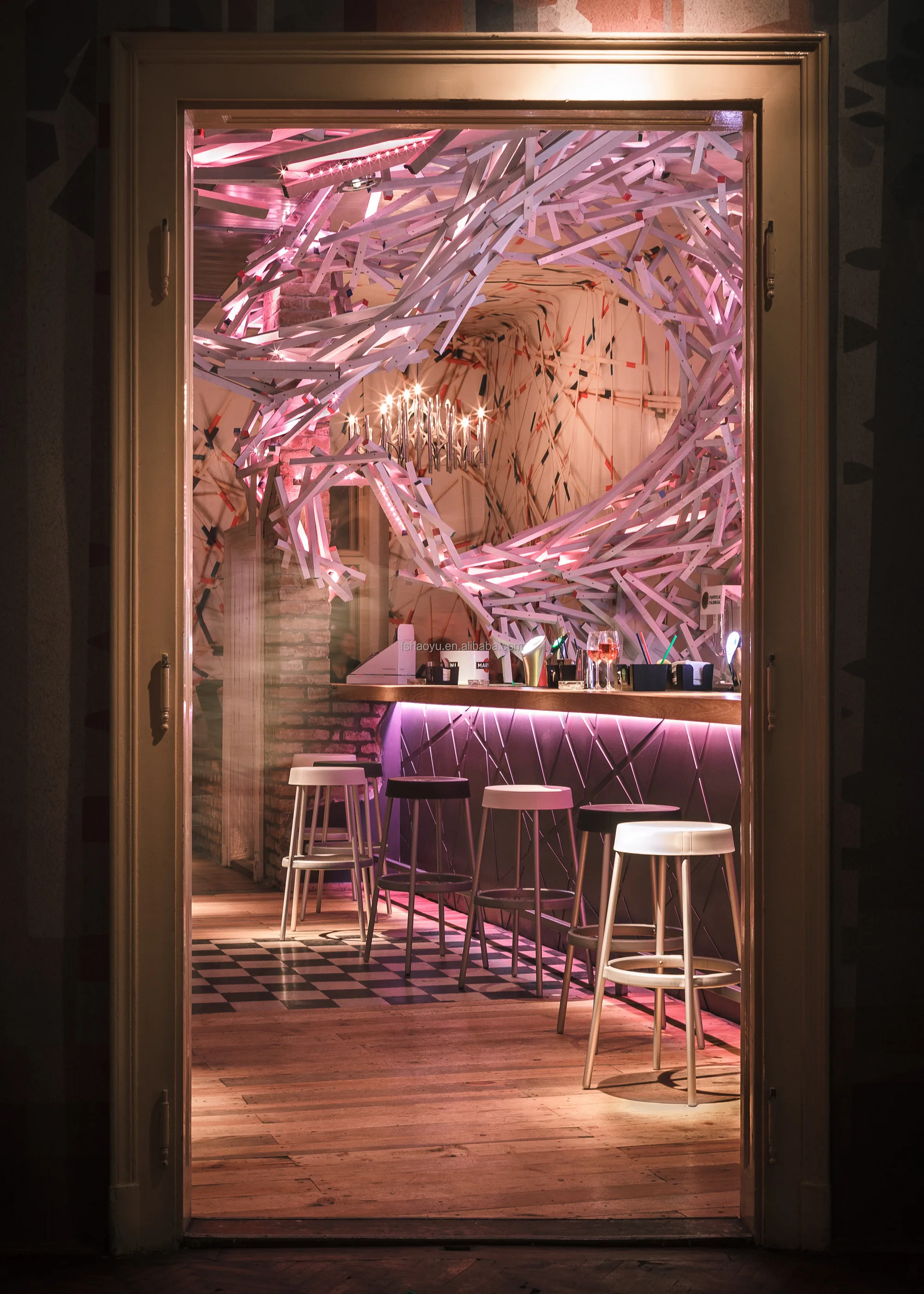 Factory Price Wooden Bar Counter Designs,Home And Night Club Bar Counter,Led Bar Counter Quartz