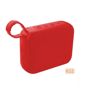 K22 New Arrivals High Quality 5W BT 5.0 Volume Adjustable 1200mAh Battery Music Wireless Speaker for Home Sports and Outdoor use