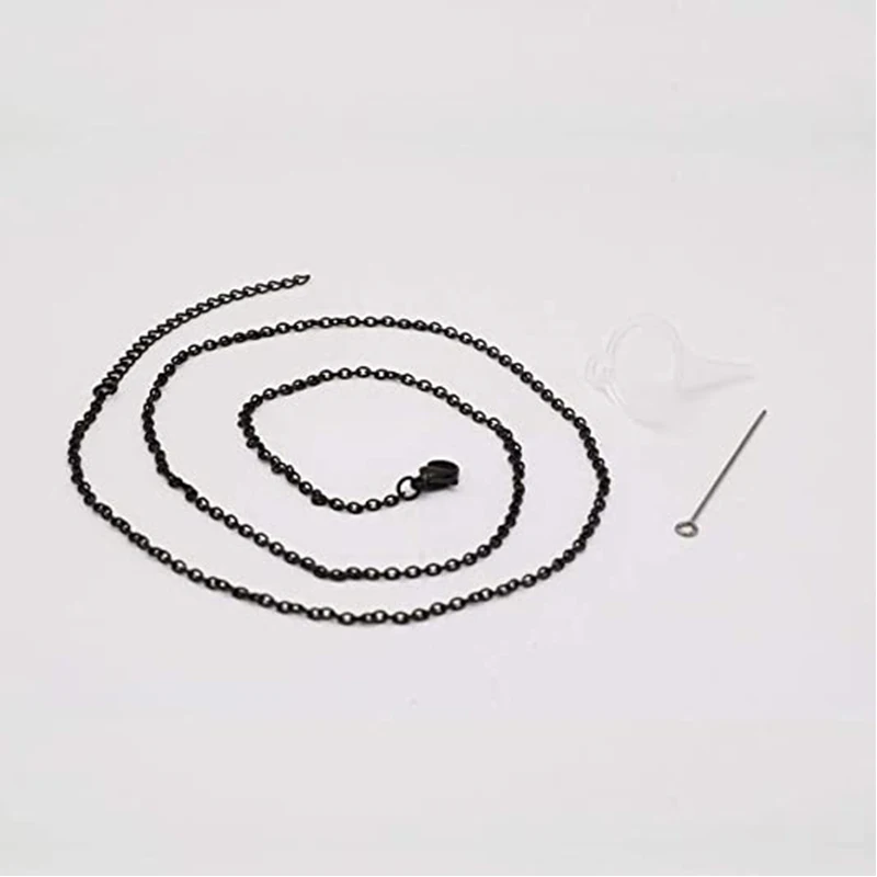 Bullet Cremation Jewelry for Ashes Vial Deer Engraved Urn Necklace Stainless Steel Ash Container Jewelry for Men Women