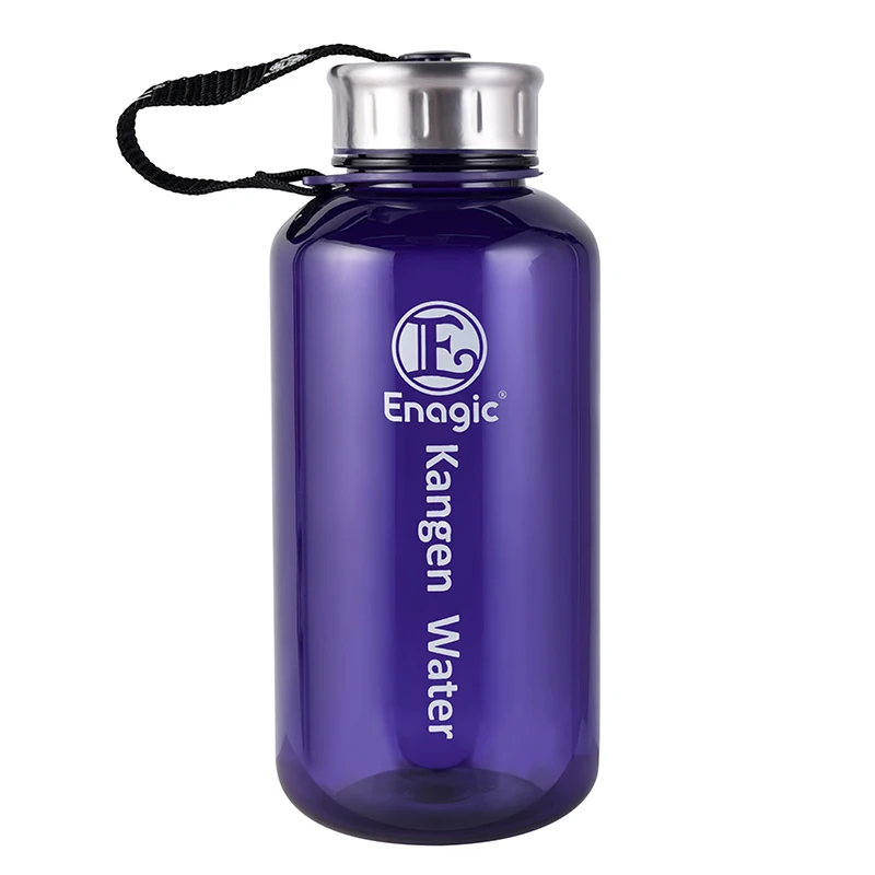 健康管理・計測計 KANGEN 4 HYDRO BOTTLE 32oz Plastic Hydrogen Purple 1 Liter Tritan Kangen Water Bottle