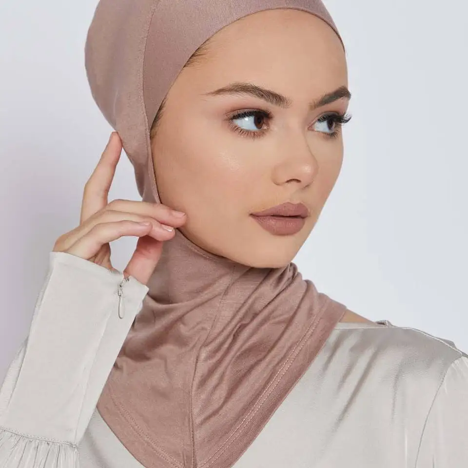 Muslim Women Underscarf Hijab Bonnet Scarf Turbans Head for Hijabs