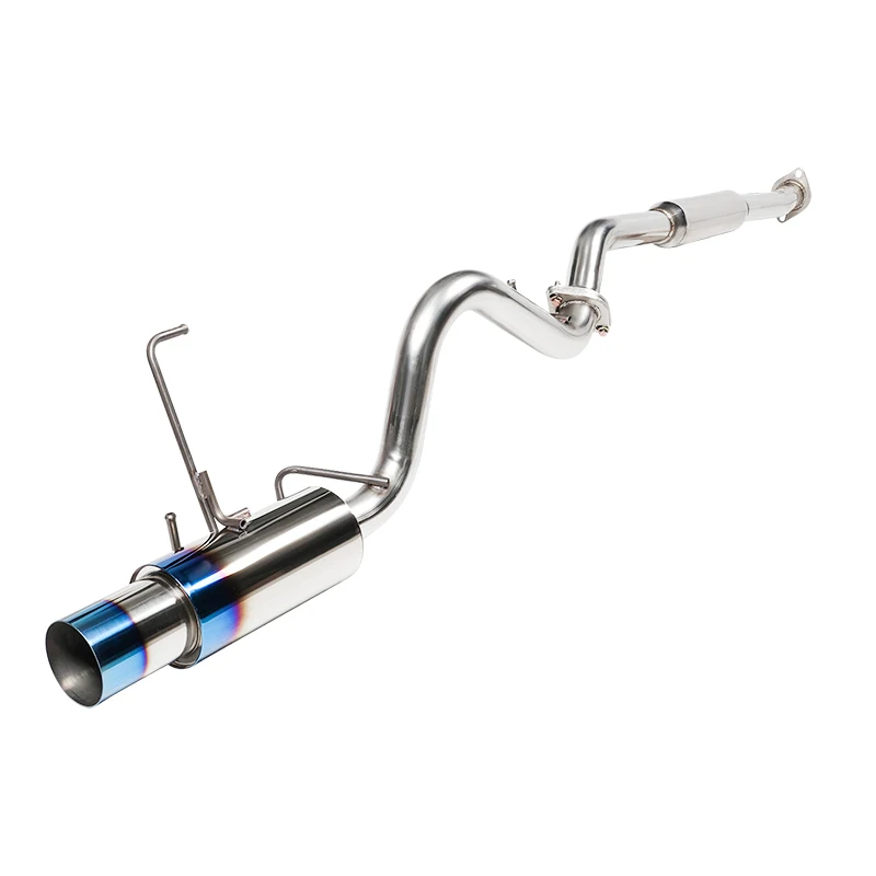 Catback Exhaust W / Dual / Single Burnt / Polished Tip For 2013-2021 Subaru Brz / Scion FR-S /