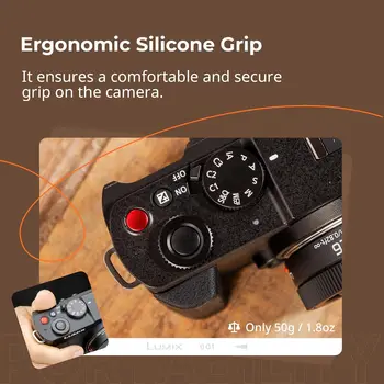SmallRig L-Shape Handle for LUMIX S9 with Ergonomic Silicone Grip Handheld Shooting - 4517 detail image
