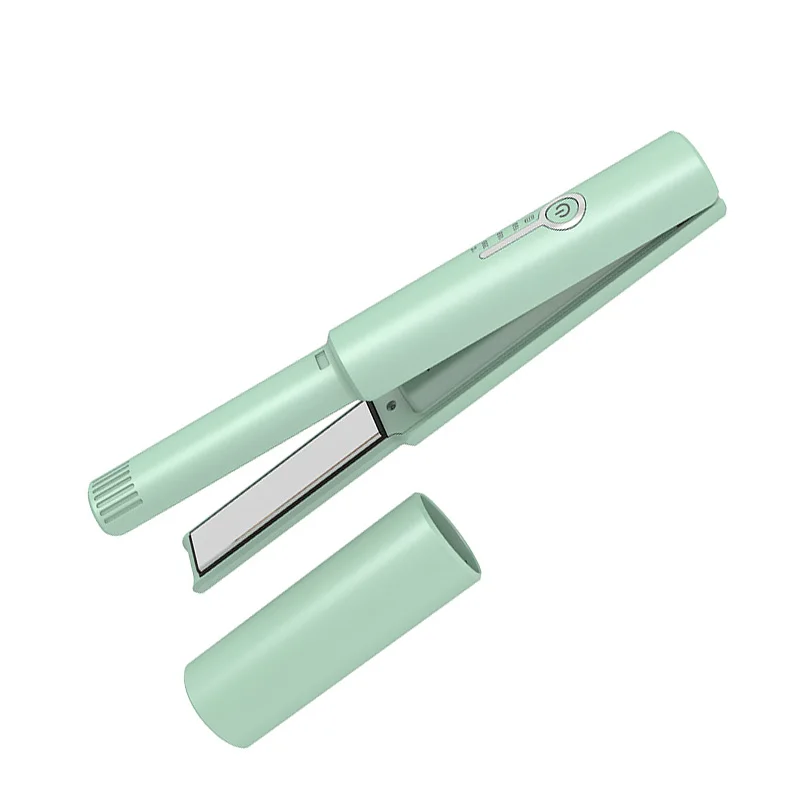 2024 New Arrival Custom Colors Portable USB Rechargeable Cordless Wireless Stylish Hair Iron Wireless Hair Straightener