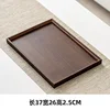 Dark brown right-angle tray [37*26cm]