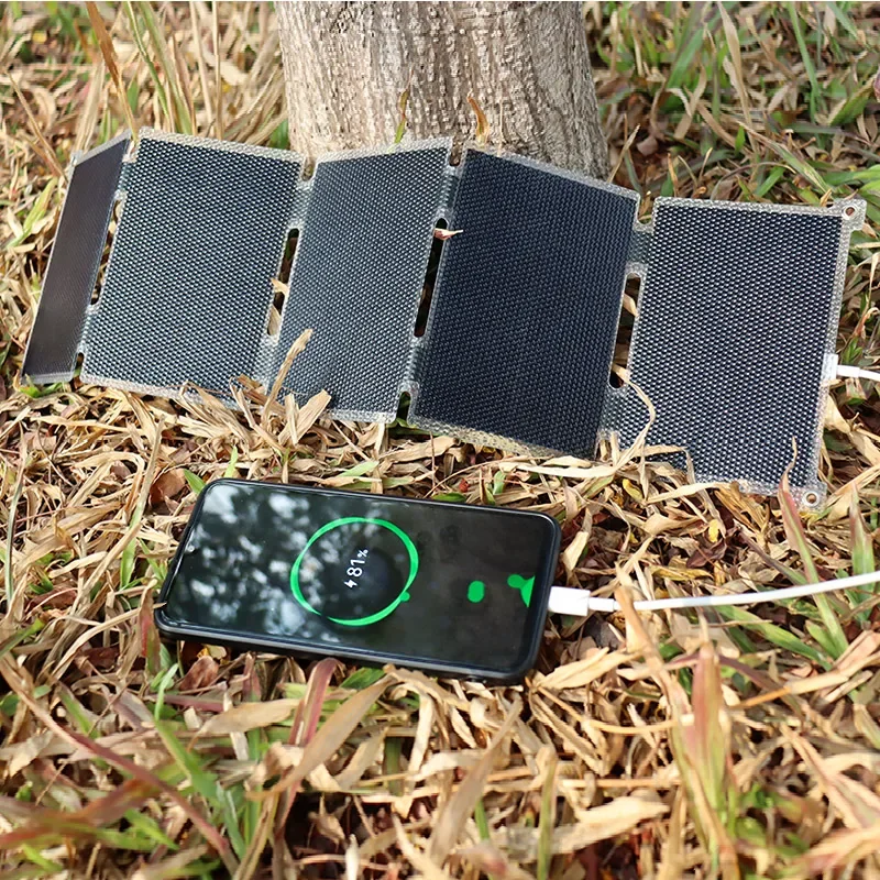 Small Size Monocrystalline Solar Panel Portable 10W Panel Solar 5V USB ETFE 12W 15W Foldable Solar Charger for Phone