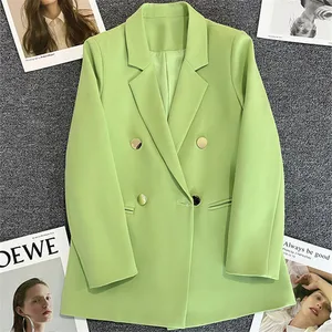 S-3xl Women's Spring And Autumn Hot-Selling Suit New Early Solid Color Office Lady Small Top Coat Korean