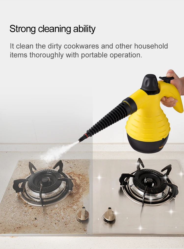 High Pressure Steam Couch Cleaner For Car Carpet Sofa Cordless Handheld