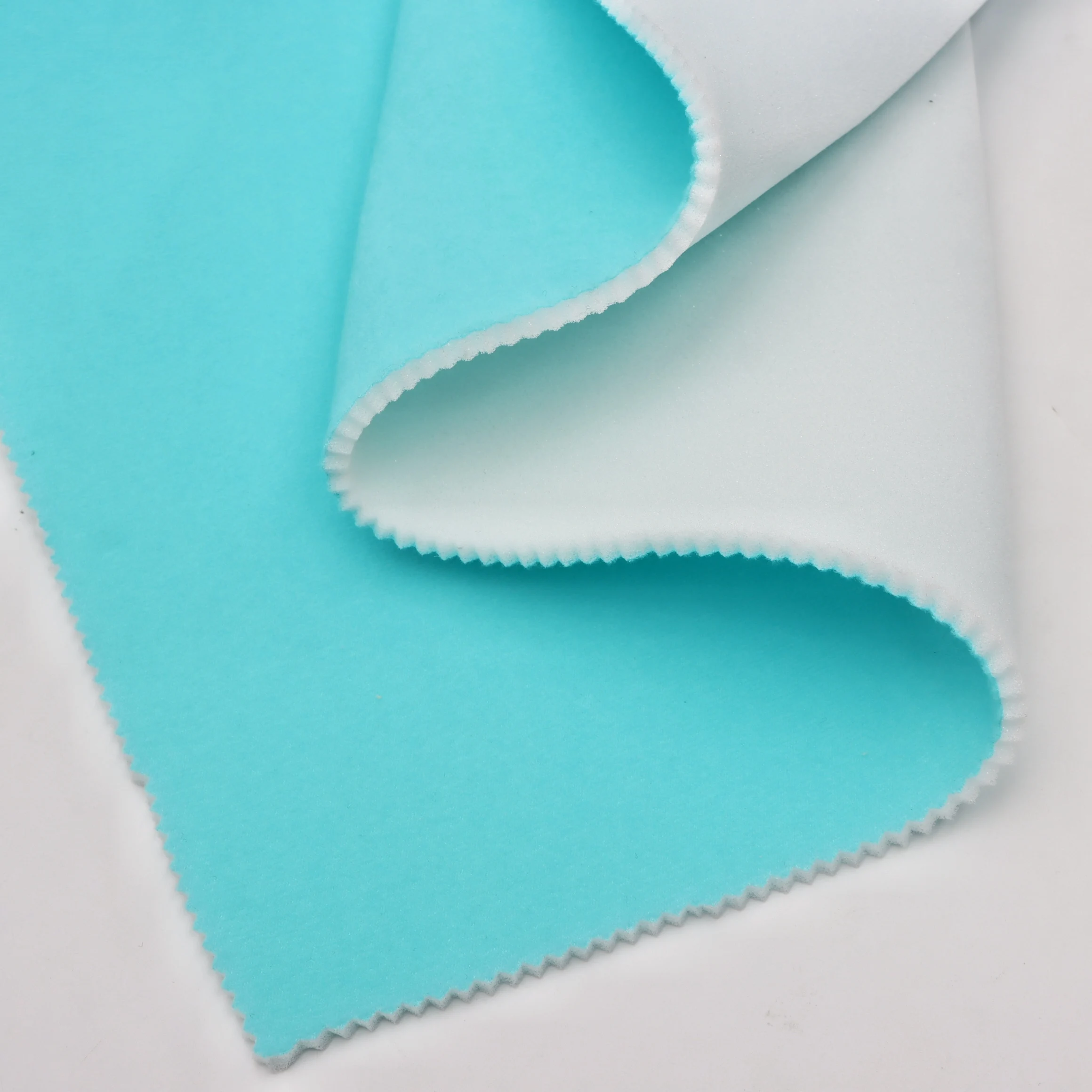 Fabrikdirektverkauf Polyester-Laminat-Velourstoff Geeignet für Sportschutzausrüstung/Rehabilitationmedizingeräte
