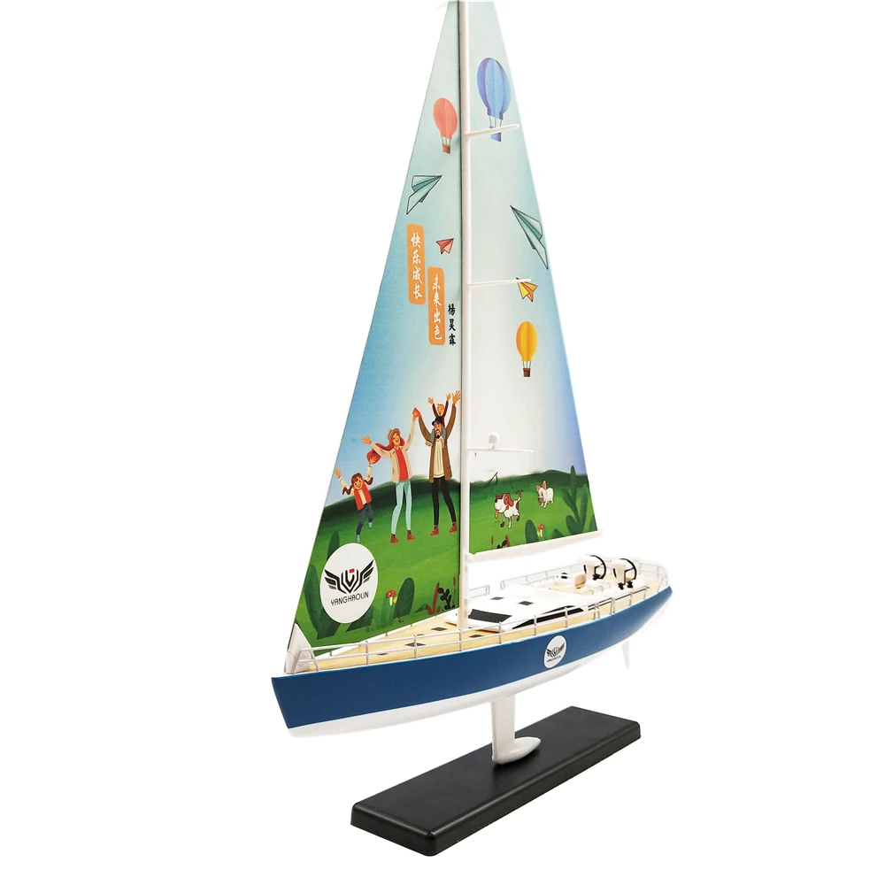 28cm sailboat scale model ships sailboat shipping model Hietalahti shipyard O.A.S ship model