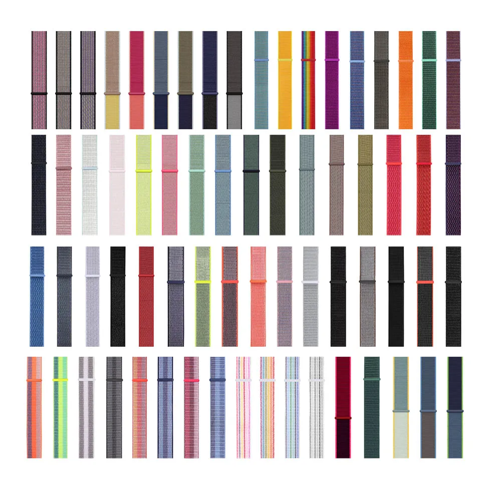 
Для наручных часов Apple Watch, ремешок для наручных часов Apple Watch, ремешок нейлон Спортивный смарт-ремешок для наручных часов аксессуары 38 мм 40 мм 42 44 мм 