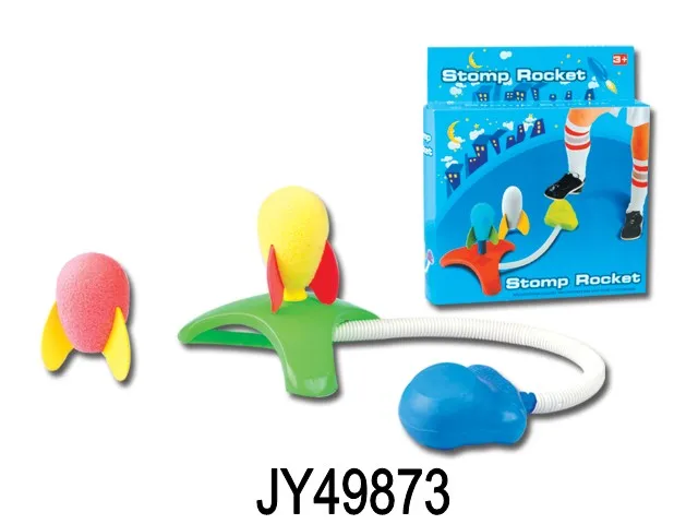 Toy Rocket Launcher LED  Jump Rocket Set Play Rocket Soars up to 100 Feet + - Missile Launcher