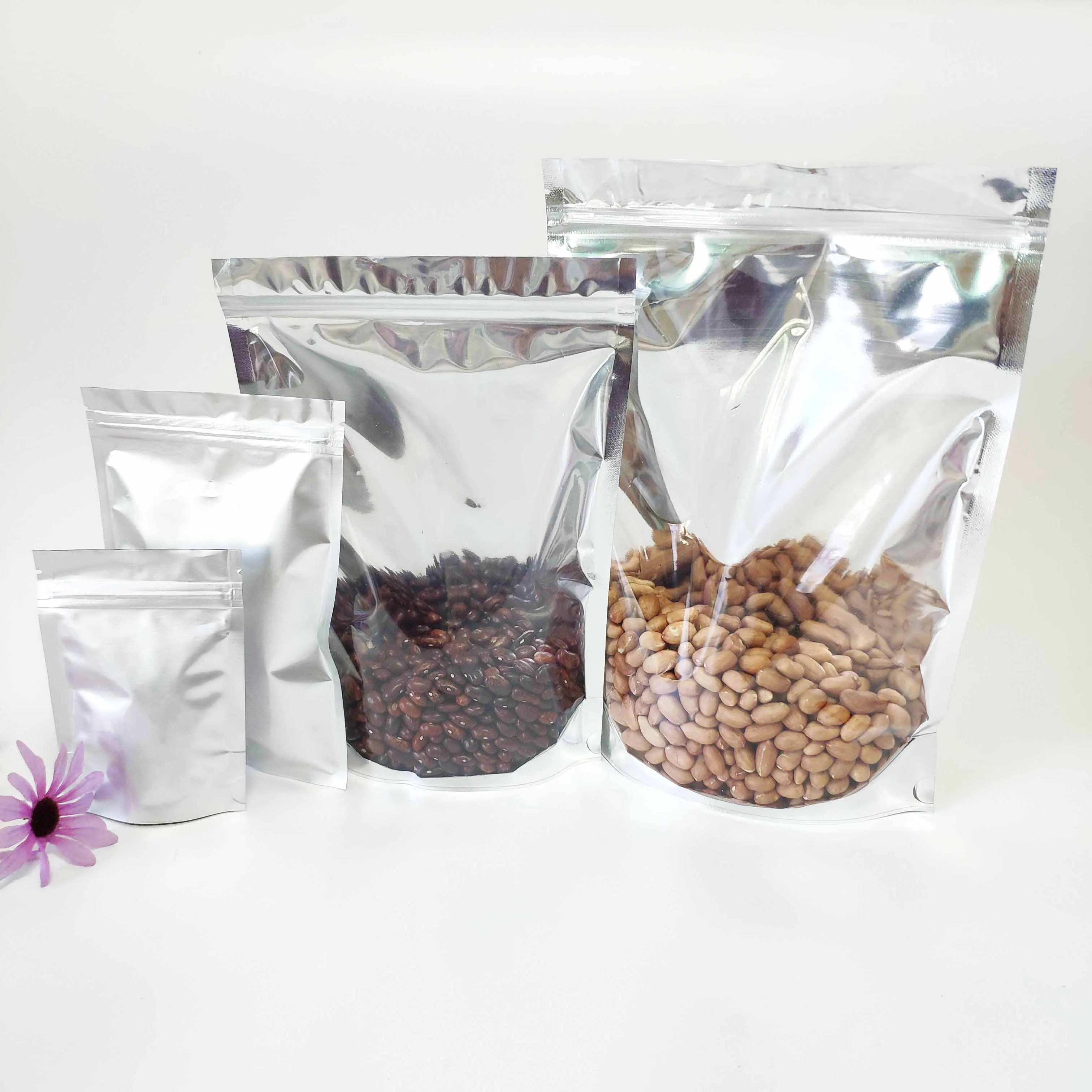 pouch standing zipper