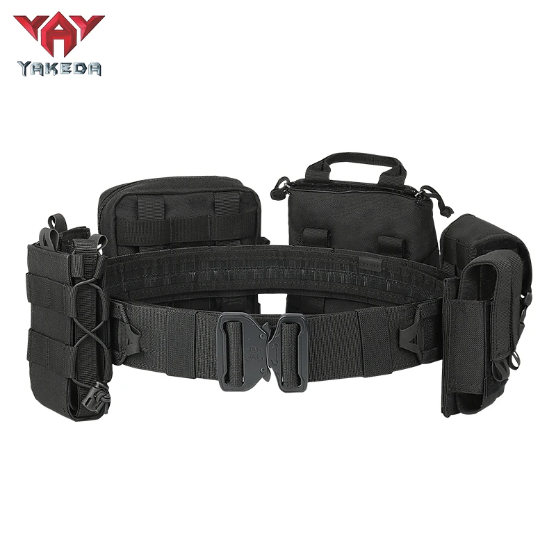 Yakeda Multifunctional Tactical Belt Set Quick Release Combat Belts For ...