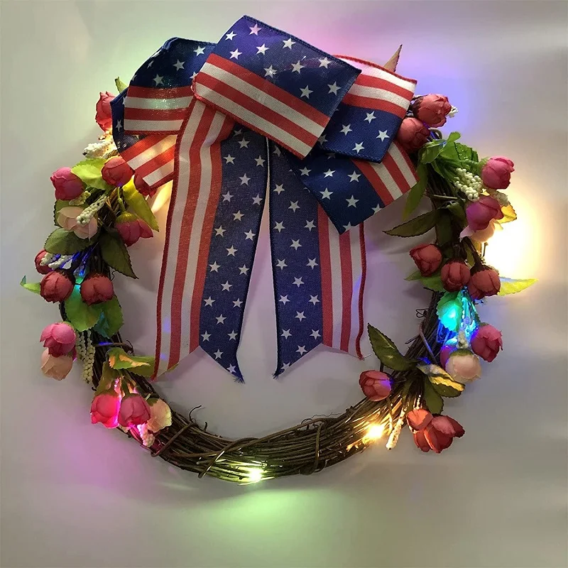 Handcrafted Wreath 4th of July 